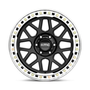 20X10 KMC KM235 GRENADE CRAWL BEADLOCK SATIN BLACK 6X139.7