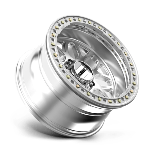20X10 KMC KM235 GRENADE CRAWL BEADLOCK RIMS - MACHINED 8X165.1