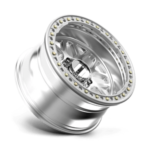 20X10 KMC KM235 GRENADE CRAWL BEADLOCK RIMS - MACHINED 8X165.1