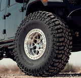 18X9 KMC KM235 GRENADE CRAWL BEADLOCK RIMS - MACHINED 8X165.1
