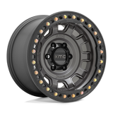 17X9 KMC KM236 TANK BEADLOCK ANTHRACITE 8X170