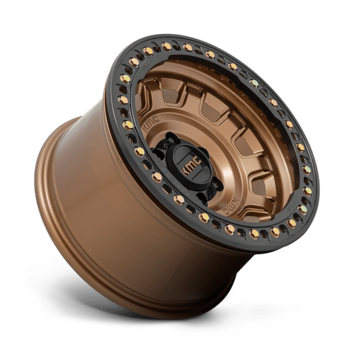 17X9 KMC KM236 TANK BEADLOCK MATTE BRONZE 5X127