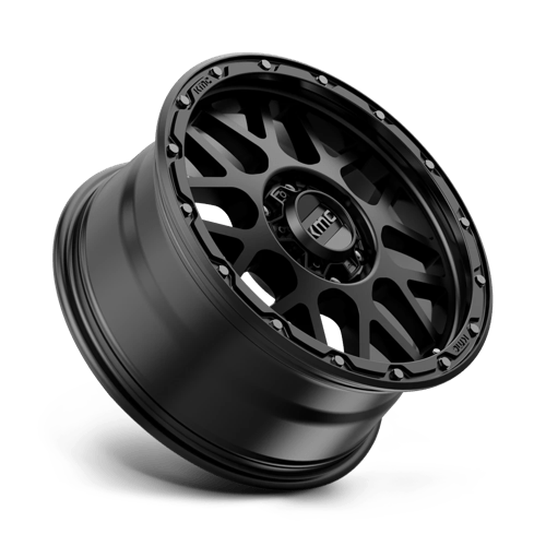 18X8.5 KMC KM535 GRENADE OFF-ROAD MATTE BLACK 6X135