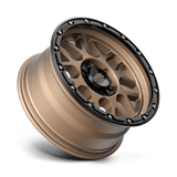 18X8.5 KMC KM535 GRENADE OFF-ROAD MATTE BRONZE W/ M-BLACK LIP 6X135
