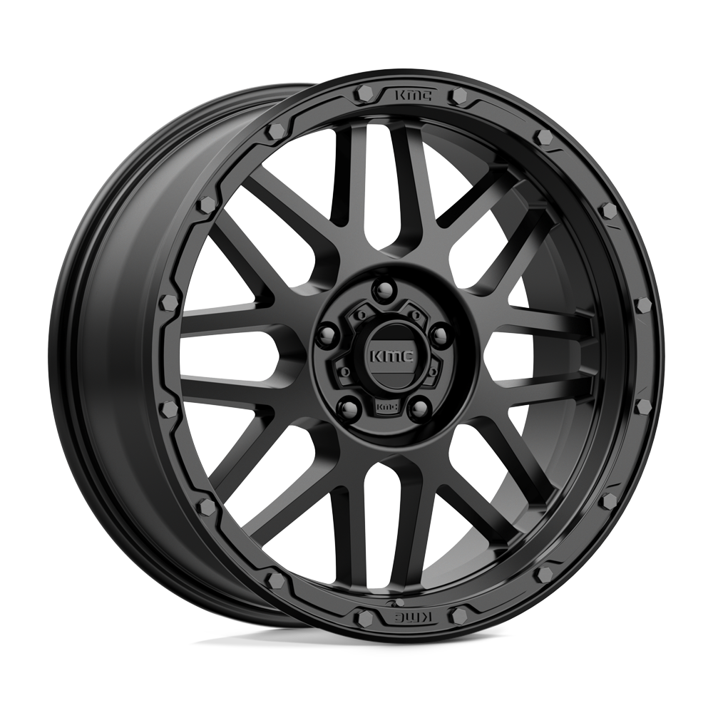 20X9 KMC KM535 GRENADE OFF-ROAD MATTE BLACK 5X139.7