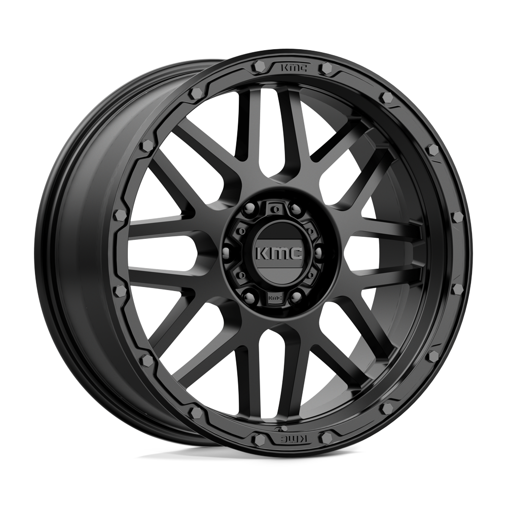 20X9 KMC KM535 GRENADE OFF-ROAD MATTE BLACK 6X135