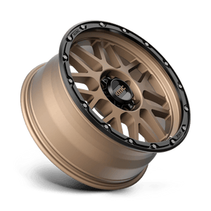 20X9 KMC KM535 GRENADE OFF-ROAD MATTE BRONZE W/ M-BLACK LIP 6X139.7