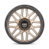20X9 KMC KM535 GRENADE OFF-ROAD MATTE BRONZE W/ M-BLACK LIP 6X139.7