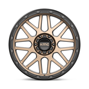 20X9 KMC KM535 GRENADE OFF-ROAD MATTE BRONZE W/ M-BLACK LIP 6X139.7