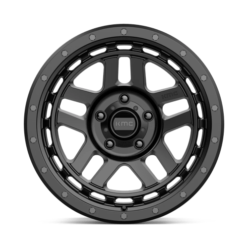 18X8.5 KMC KM540 RECON SATIN BLACK 5X127