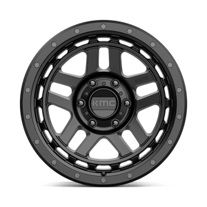 18X8.5 KMC KM540 RECON SATIN BLACK 6X139.7