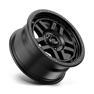 18X8.5 KMC KM540 RECON SATIN BLACK 5X150