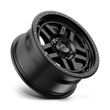 17X9 KMC KM540 RECON SATIN BLACK 6X139.7
