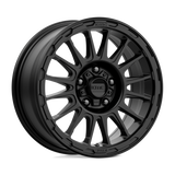 17X8 KMC KM542 IMPACT SATIN BLACK 6X139.7