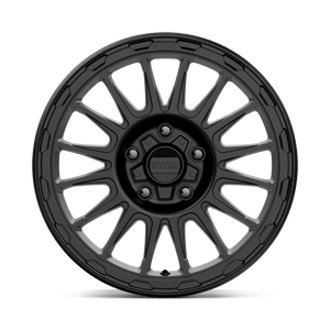 17X8 KMC KM542 IMPACT RIMS - SATIN BLACK 5X108