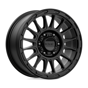 16X8 KMC KM542 IMPACT SATIN BLACK 6X139.7