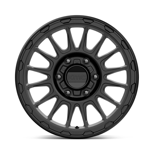 16X8 KMC KM542 IMPACT SATIN BLACK 6X139.7