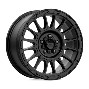 17X8 KMC KM542 IMPACT SATIN BLACK 5X114.3
