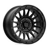 17X8.5 KMC KM542 IMPACT SATIN BLACK 5X127