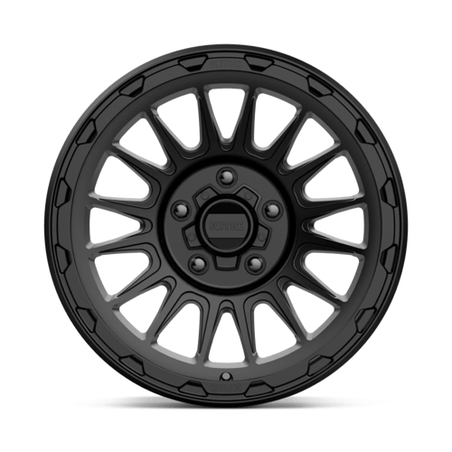 17X8.5 KMC KM542 IMPACT SATIN BLACK 5X127