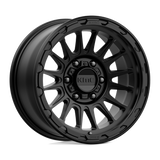 17X8.5 KMC KM542 IMPACT SATIN BLACK 6X135