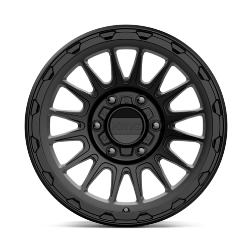 17X8.5 KMC KM542 IMPACT SATIN BLACK 6X139.7