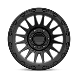17X8.5 KMC KM542 IMPACT SATIN BLACK 6X135