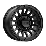 17X8.5 KMC KM542 IMPACT SATIN BLACK 8X170