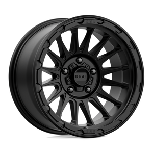 17X9 KMC KM542 IMPACT SATIN BLACK 5X127