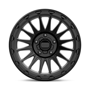 17X9 KMC KM542 IMPACT SATIN BLACK 5X127