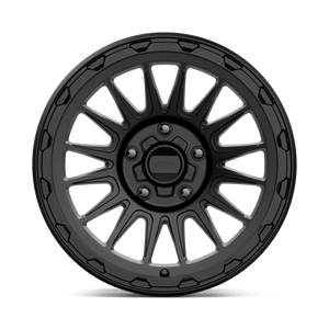 17X9 KMC KM542 IMPACT SATIN BLACK 5X127