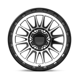 17X9 KMC KM542 IMPACT SATIN BLACK MACHINED 6X139.7