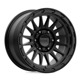 17X9 KMC KM542 IMPACT SATIN BLACK 6X139.7