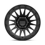 17X9 KMC KM542 IMPACT SATIN BLACK 6X139.7