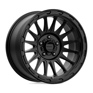 18X9 KMC KM542 IMPACT SATIN BLACK 5X127