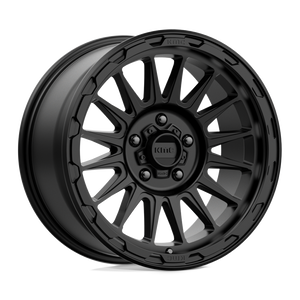 18X9 KMC KM542 IMPACT SATIN BLACK 5X150