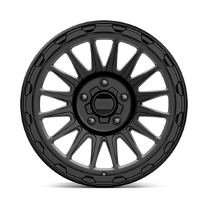 18X9 KMC KM542 IMPACT SATIN BLACK 5X127