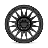 18X9 KMC KM542 IMPACT SATIN BLACK 6X139.7