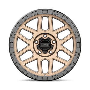 18X9 KMC KM544 MESA MATTE BRONZE W/ BLACK LIP 5X150