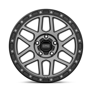 17X9 KMC KM544 MESA SATIN BLACK W/ GRAY TINT 5X127