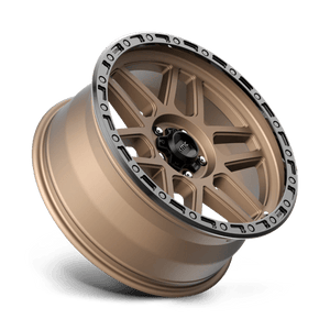 20X9 KMC KM544 MESA MATTE BRONZE W/ BLACK LIP 5X150