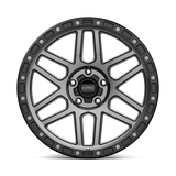 20X9 KMC KM544 MESA SATIN BLACK W/ GRAY TINT 5X127