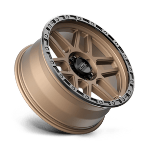 20X9 KMC KM544 MESA MATTE BRONZE W/ BLACK LIP 6X135