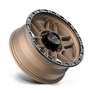 17X9 KMC KM544 MESA MATTE BRONZE W/ BLACK LIP 8X170