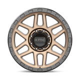20X9 KMC KM544 MESA MATTE BRONZE W/ BLACK LIP 8X165.1