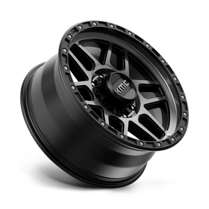 20X9 KMC KM544 MESA SATIN BLACK W/ GRAY TINT 8X170