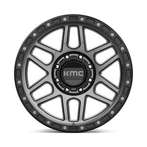 20X9 KMC KM544 MESA SATIN BLACK W/ GRAY TINT 8X180