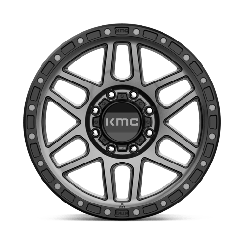 20X9 KMC KM544 MESA SATIN BLACK W/ GRAY TINT 8X170