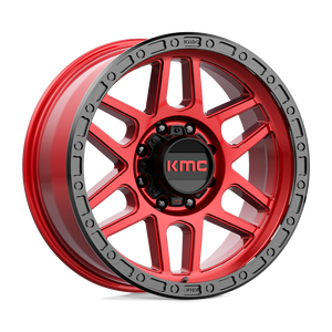 20X9 KMC KM544 MESA CANDY RED W/ BLACK LIP 8X165.1