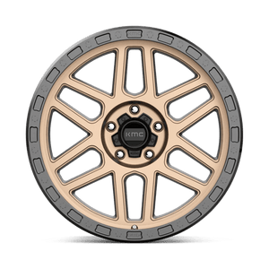20X9 KMC KM544 MESA MATTE BRONZE W/ BLACK LIP 5X150